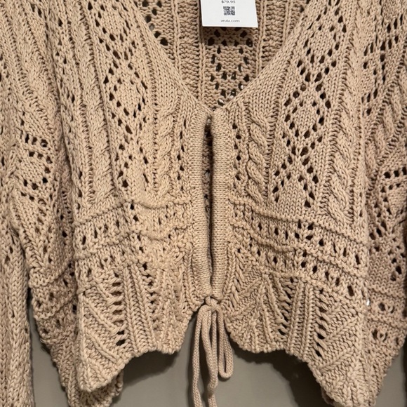 ARULA Cream Knit Cardigan - NWT ‼️ - Picture 3 of 5